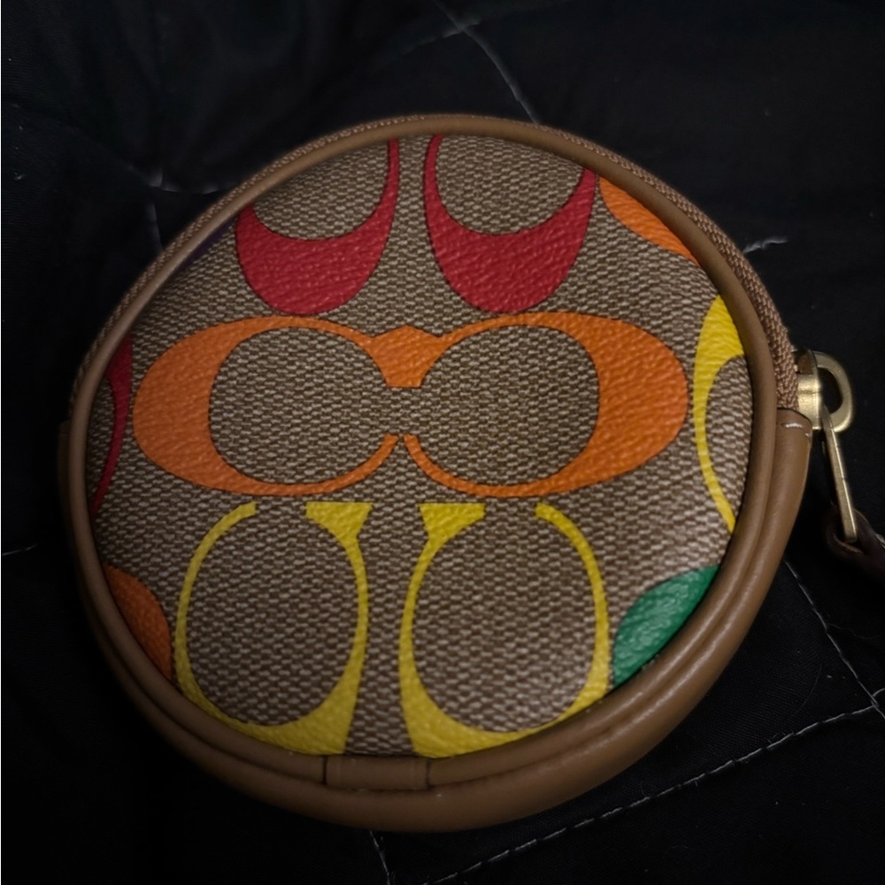 Coach coin wallet/purse. Pride collection. New w/o tag.